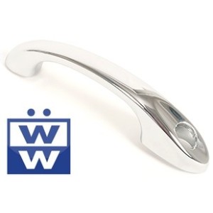 poignée chromée de capot...