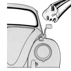 joint de pare-brise 8/64-...