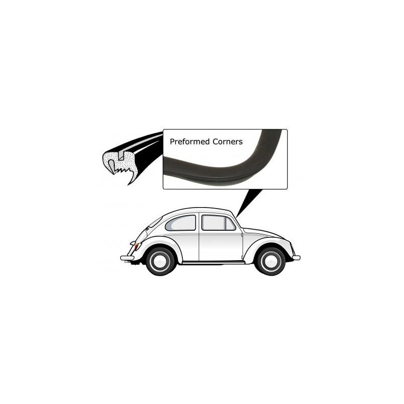 joint de pare-brise standard préformé 8/57-7/64  qualité allemande