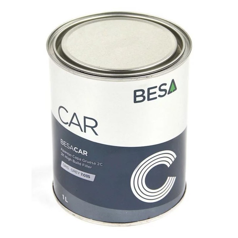 apprêt de charge polyuréthane gris en boîte de 1 litre