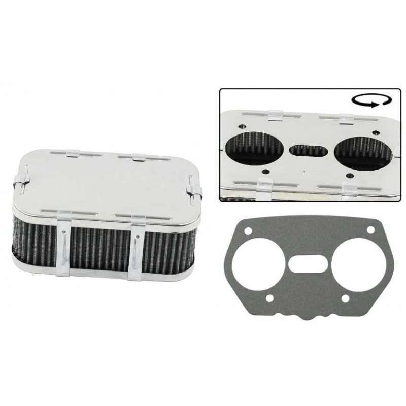 filtre à air modèle haut (H 6,5cm, L17cm, l 11,3cm) POUR CAR...