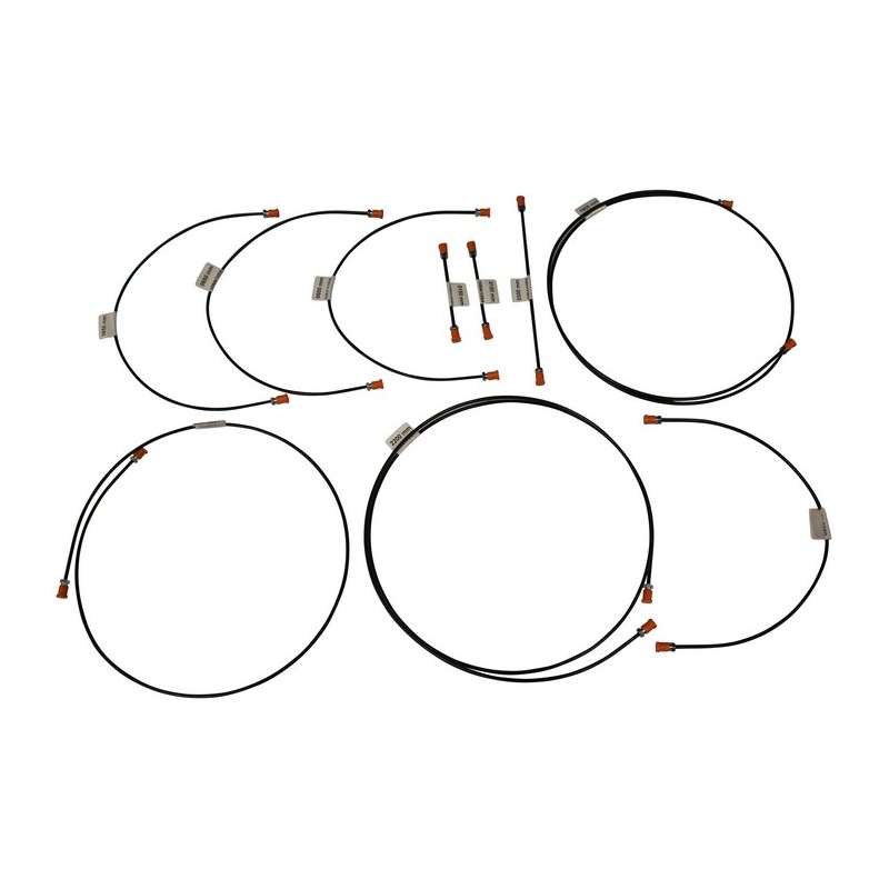 kit tuyaux rigides de frein 8/83-7/85