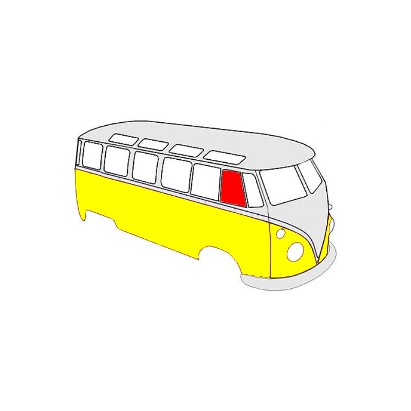 vitre de porte avant gauche ou droite coulissante