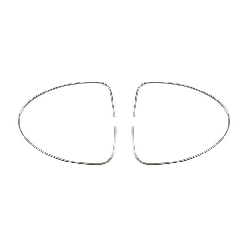 set de 2 chromes métalliques de lunette arrière -52 (vendu s...