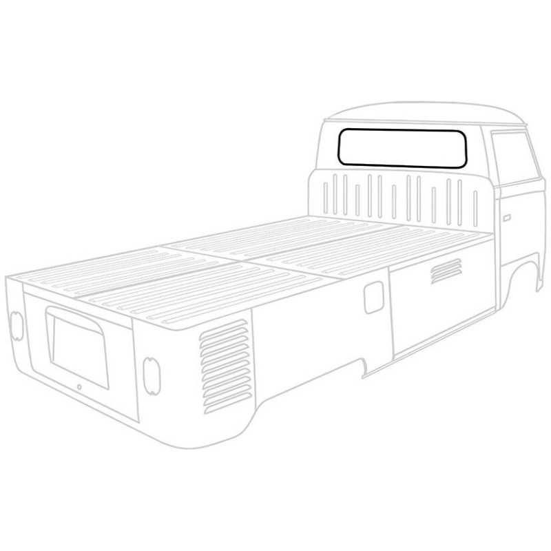 joint de vitre arrière cabine simple et/ou cabine 66-67 marq...