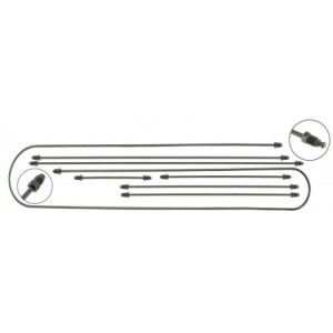 kit tuyaux rigides de frein...