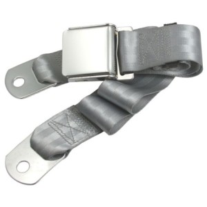 ceinture style WOB 2 points gauche ou droite grise