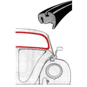 joint de pare-brise cal...