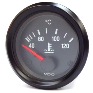 cadran de température d'eau diam 52mm VDO