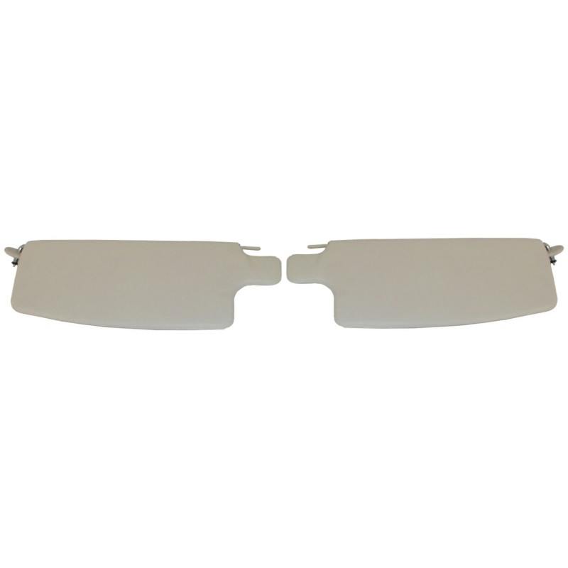 set de 2 pare-soleil CLASSIC LINE blanc  8/67- (sans miroir)
