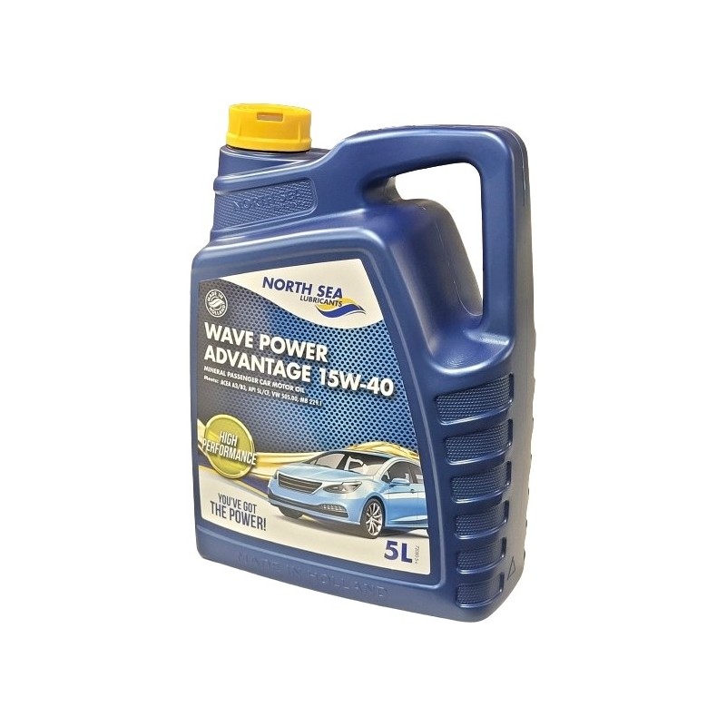 huile moteur 15W40 minérale essence en 5 litres