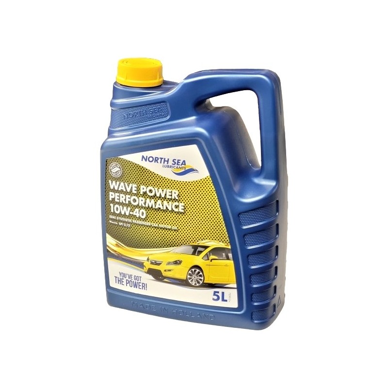 huile moteur semi-synthétique Essence 10W40 en bidon de 5 litres