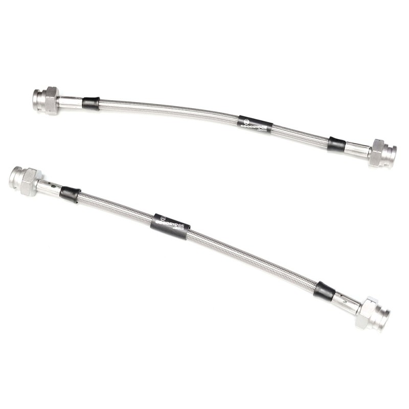 set de 2 flexibles de frein arrière renforcés GOODRIDGE pour T1 à trompettes