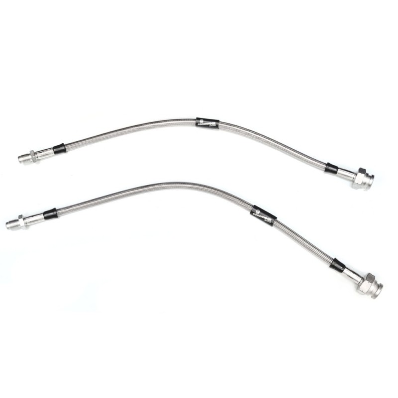 set de 2 flexibles de frein avant renforcés GOODRIDGE pour T1 68- à disques
