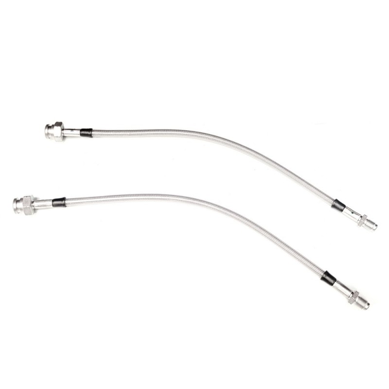 set de 2 flexibles de frein avant renforcés GOODRIDGE pour T1 68- à tambours