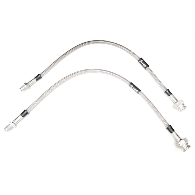 set de 2 flexibles de frein avant renforcés GOODRIDGE pour T1 65-67