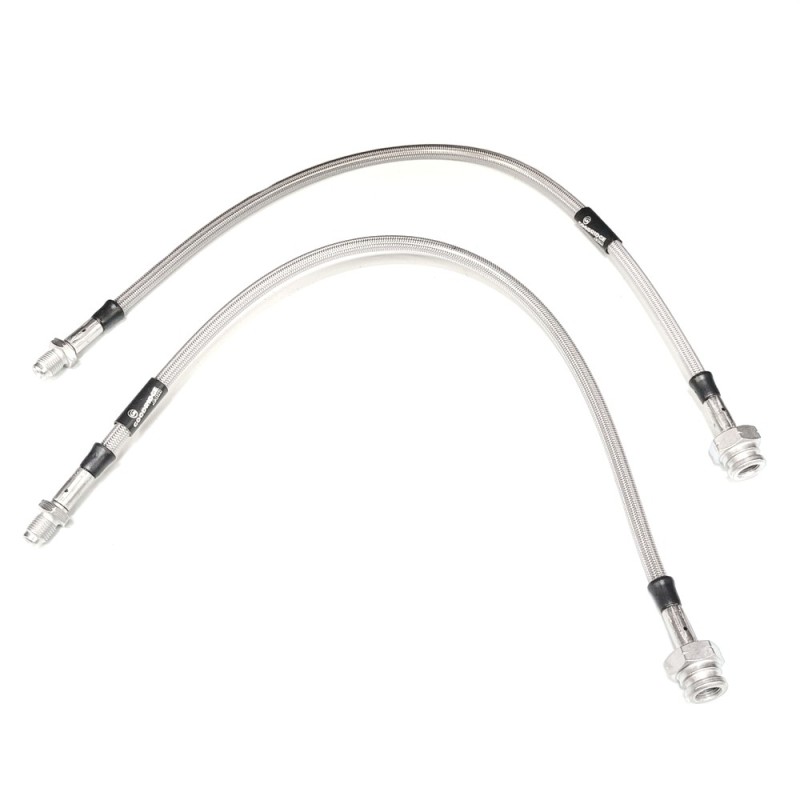 set de 2 flexibles de frein avant renforcés GOODRIDGE pour T1 -64