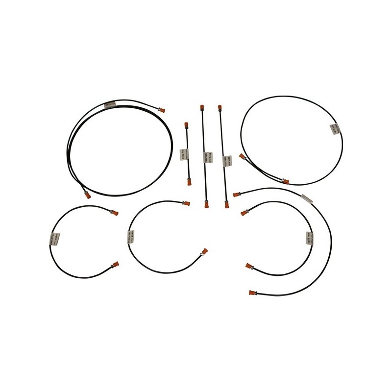 kit tuyaux rigides de frein pour T25 8/87-7/92