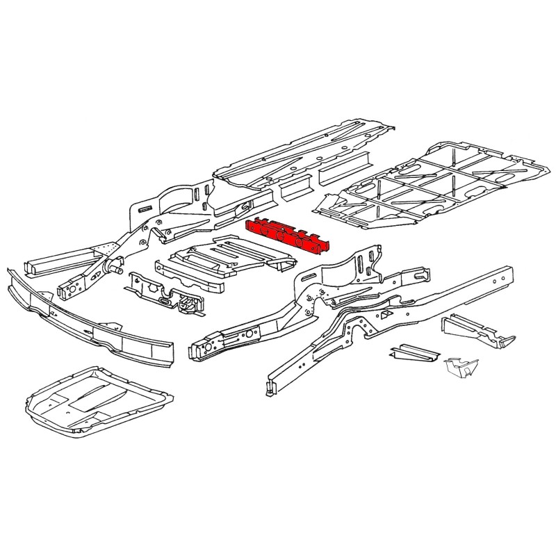 renfort transversal avant 68-72