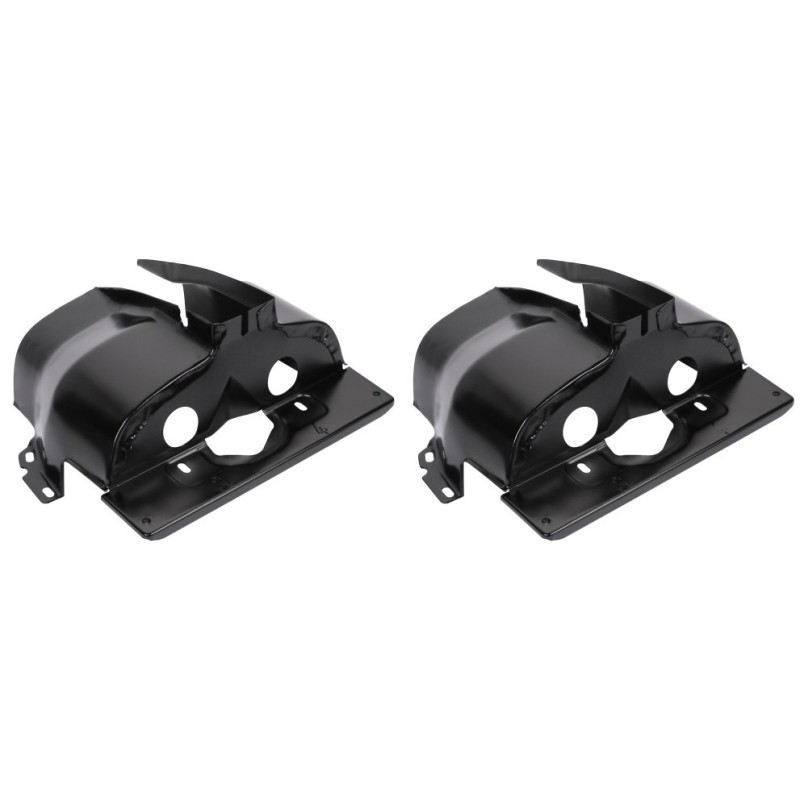 couvres cylindres (2) noirs simple admission