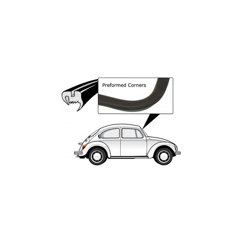 joint de pare-brise standard préformé 1303  qualité allemande