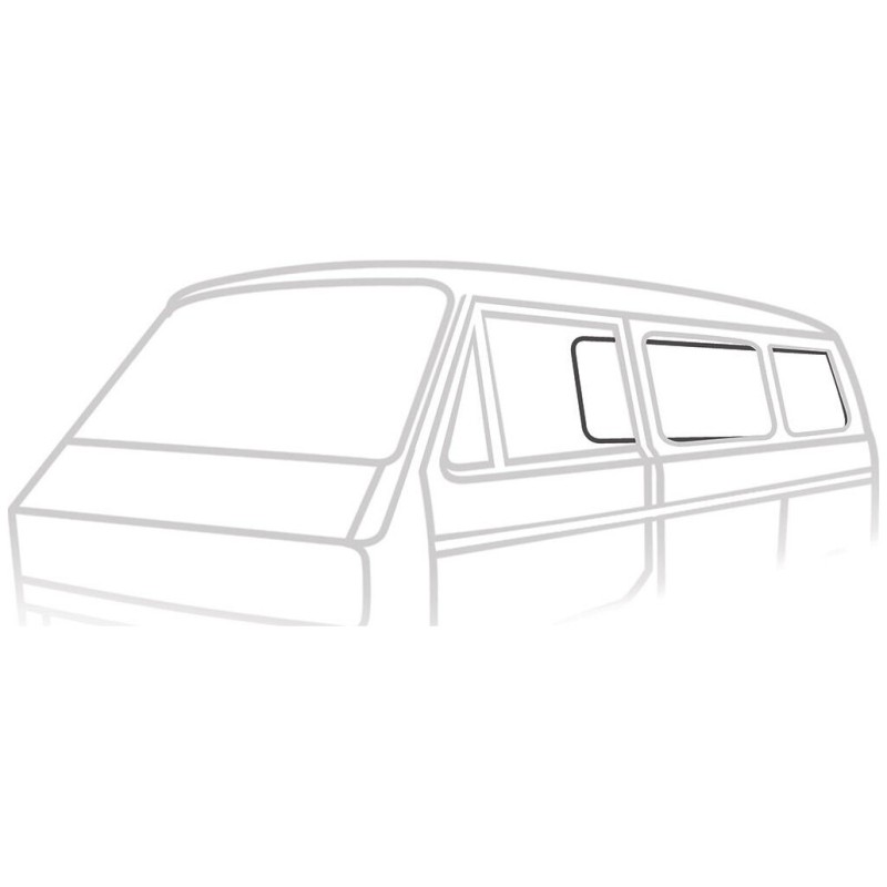 joint de lunette arrière pour jonc chromé