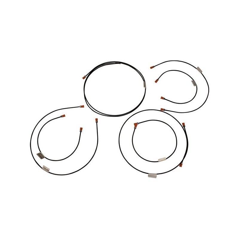 kit tuyaux rigides de frein 7/85-91