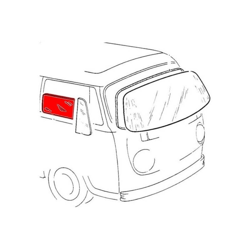 vitre de porte droite