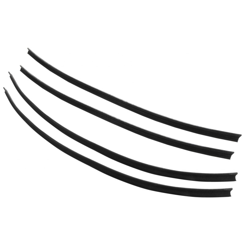 jeu de 4 lèches vitre à coller pr kit une glace 8/64- ref 18...