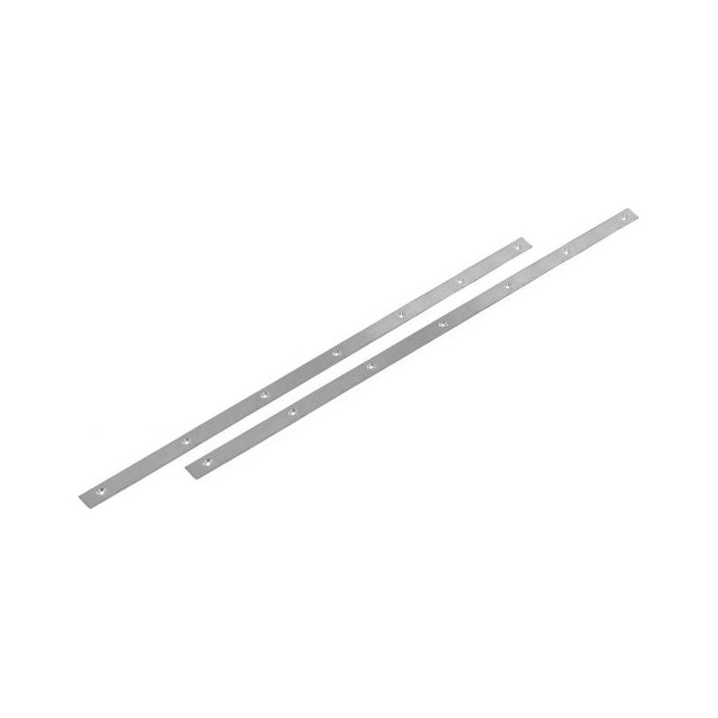 set de 2 inserts aluminium pour joint vertical de baie de pa...