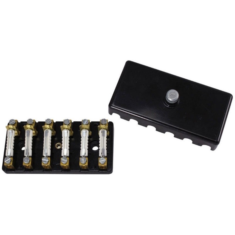 boite à fusibles 6 fusibles -60 (vendue avec le couvre fusib...