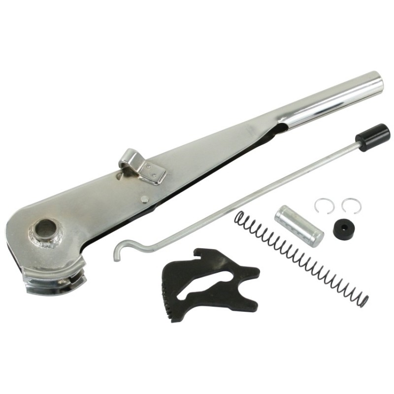 kit levier de frein à main chromé 8/67-