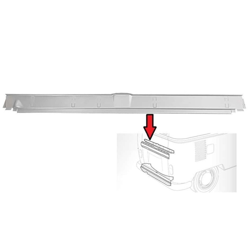 tôle intérieure entre hayon et capot moteur T2 55-63  SWT