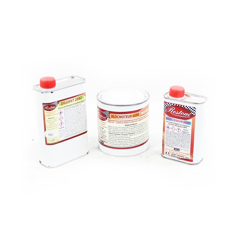 peinture intérieur moteur RESTOM®Blocmoteur 8890