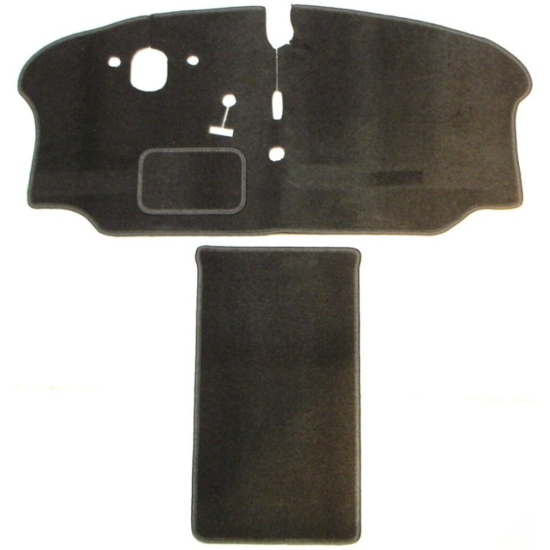 set de 2 tapis avant noir pour combi 8/72-79