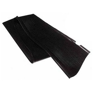 caoutchouc de marchepied droit noir