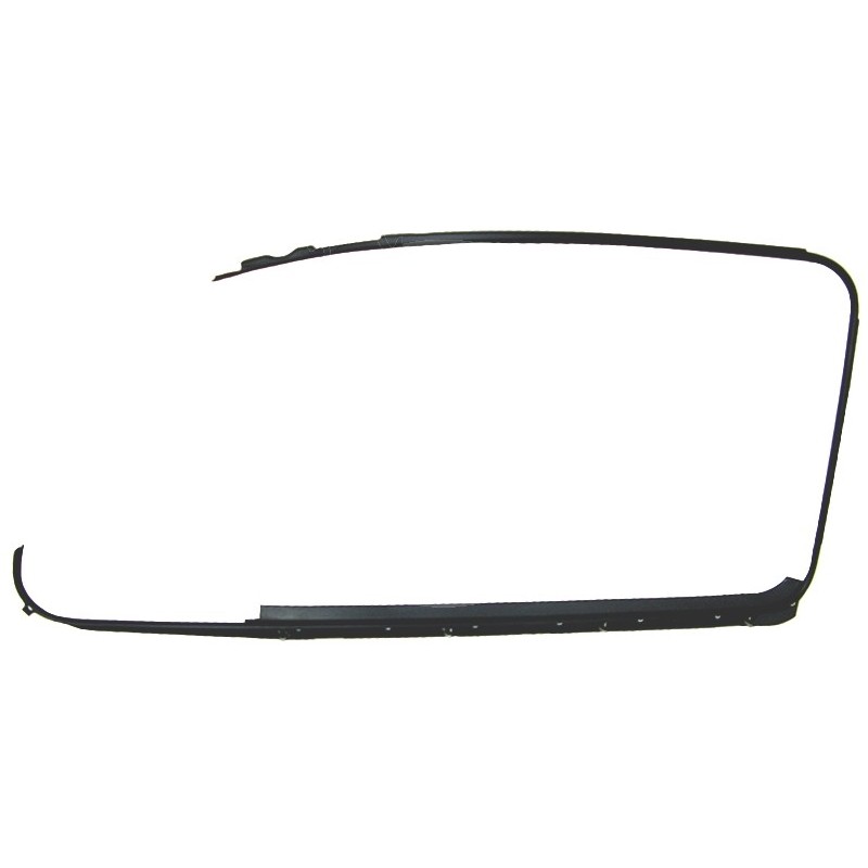 lèche vitre extérieur NOIR gauche 8/64-