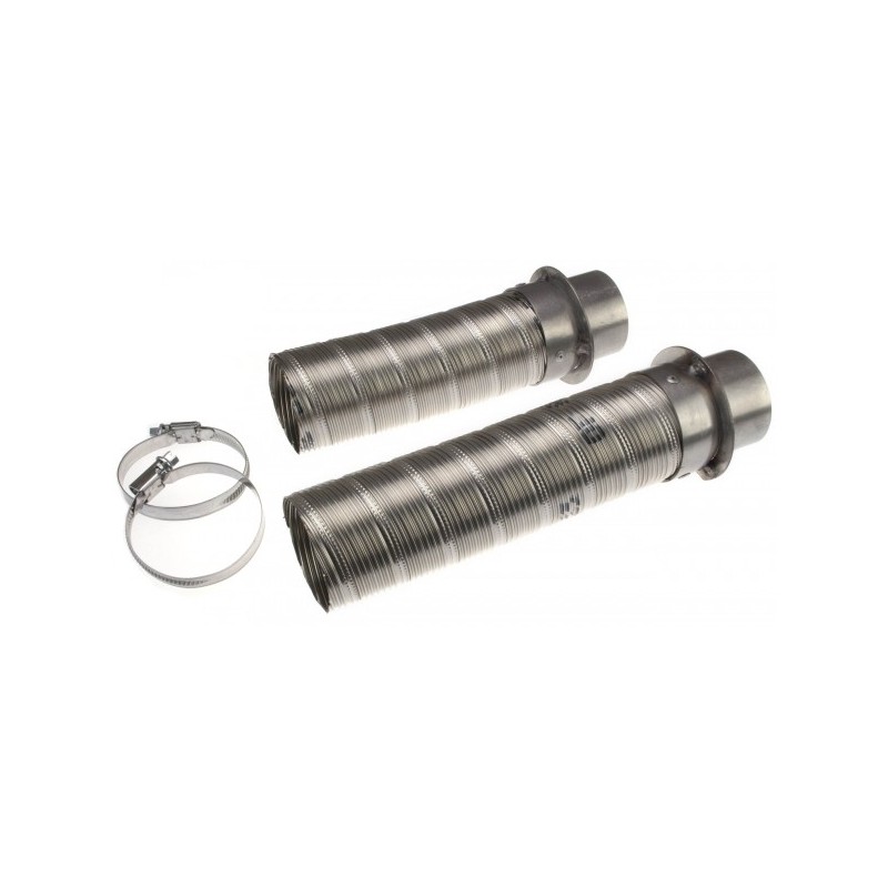 paire de conduites flexibles avec raccords sur boites de chauffage pour moteur Type 1