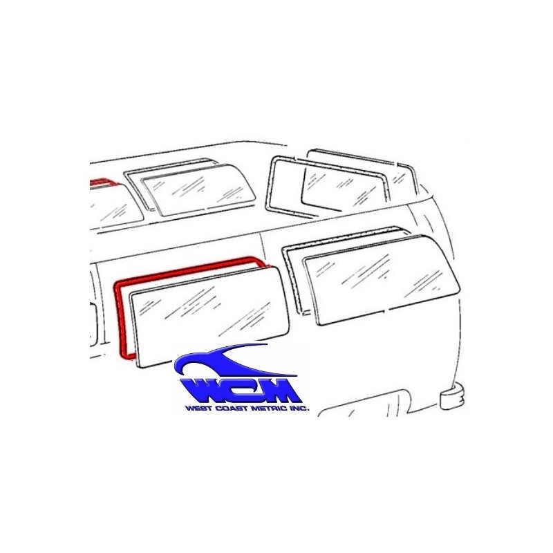 joint de vitre latérale centrale gauche ou droite 68- POUR M...