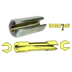 douille longue réglage 8+9 mm hauteur de caisse DAMS