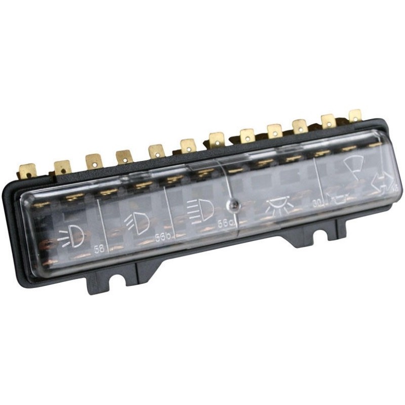 boite à fusibles 12 fusibles (vendu avec le couvre fusible)