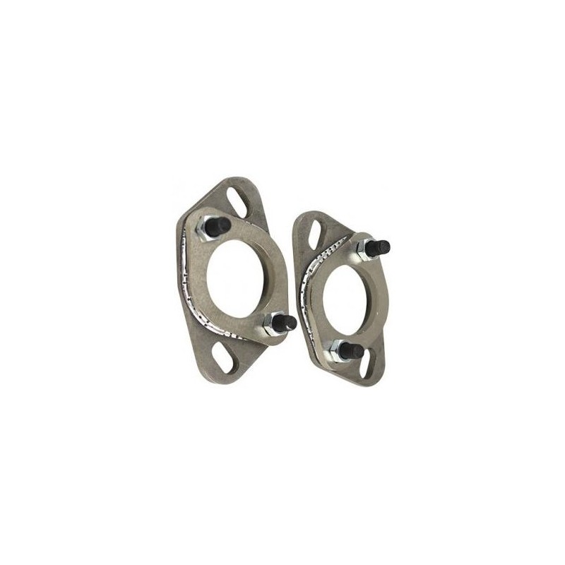 set de 2 adaptateurs pour flasque 13-1600cc en inox Vintage Speed