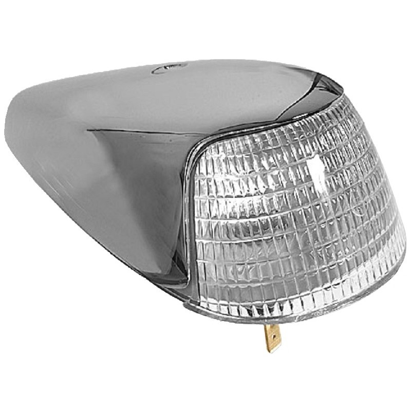 clignotant d'aile complet avec glace blanche 8/63- qualité Germany (avec marquage CE, vendu sans joint)