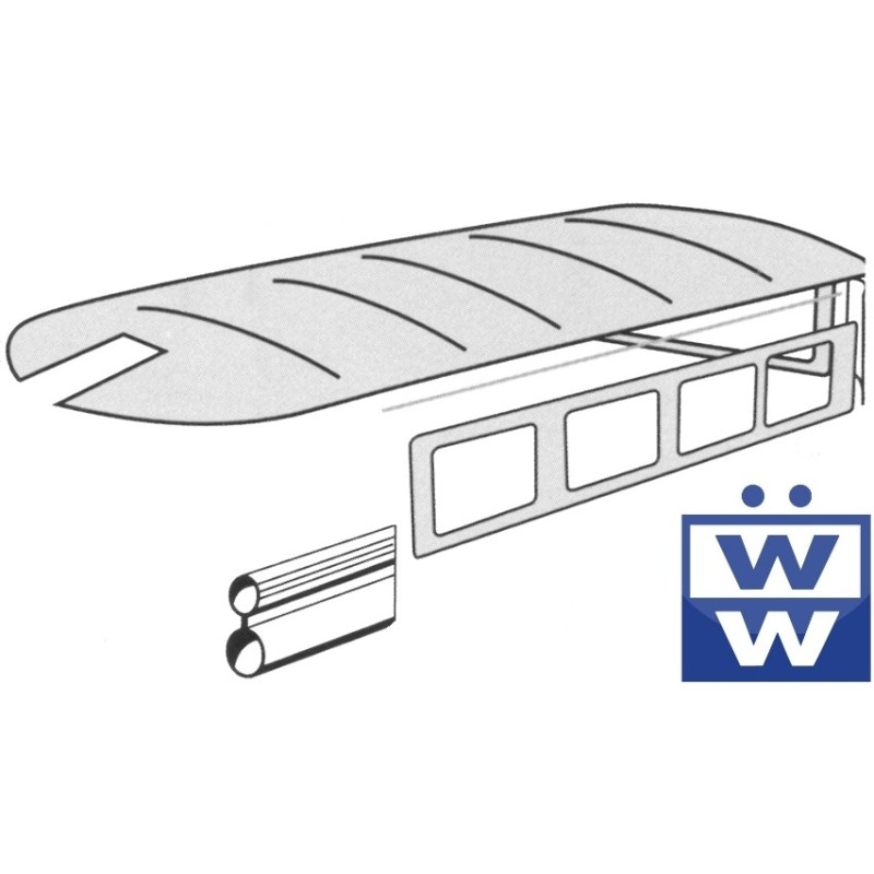 jonc de finition blanc de ciel de toit