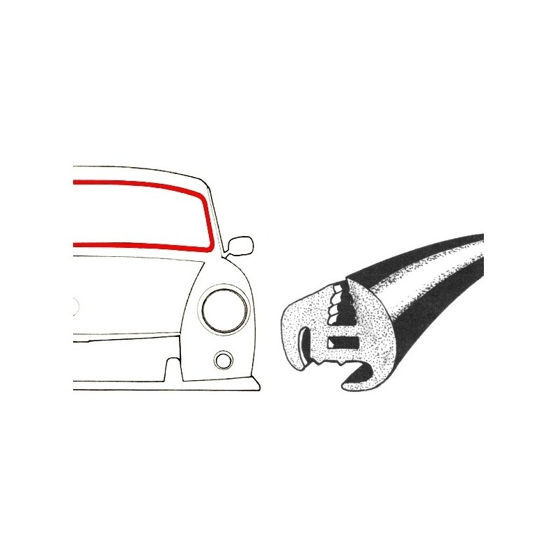 joint de pare brise T3 tous modèles