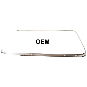 lèche-vitre extérieur g  8/67-4/79 qualité supérieure