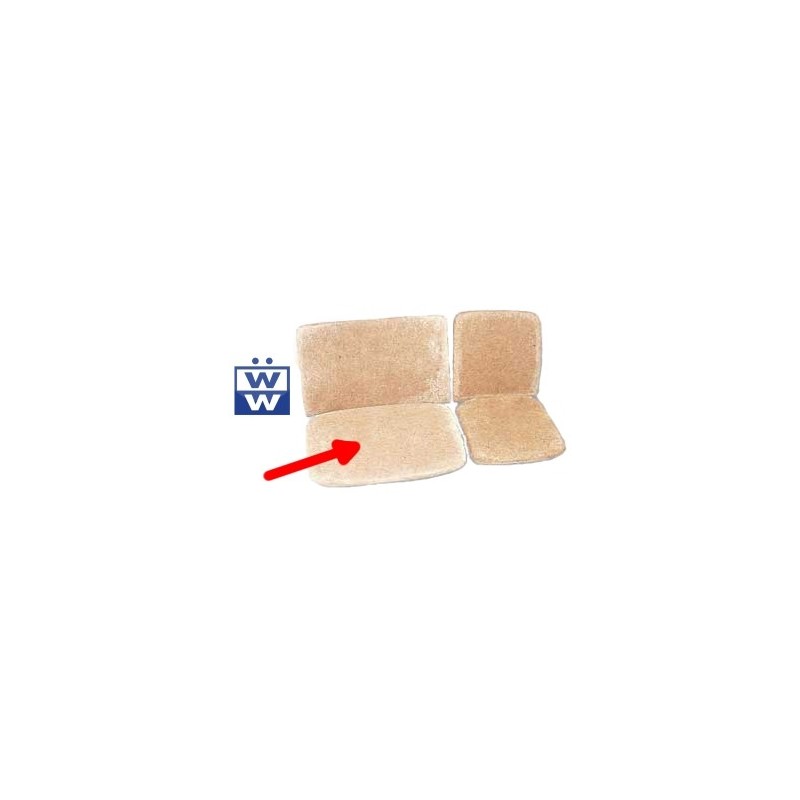 rembourrage d’assise  de siège avant  2/3 62-67