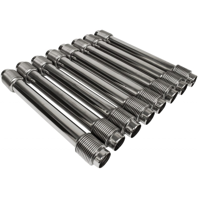 set de 8 tubes enveloppes 13/15/1600 en INOX