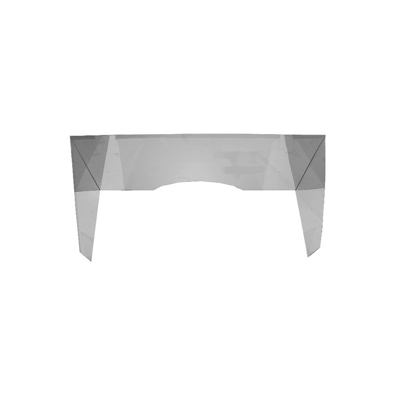 entourage moteur chromé lisse (3 tôles)