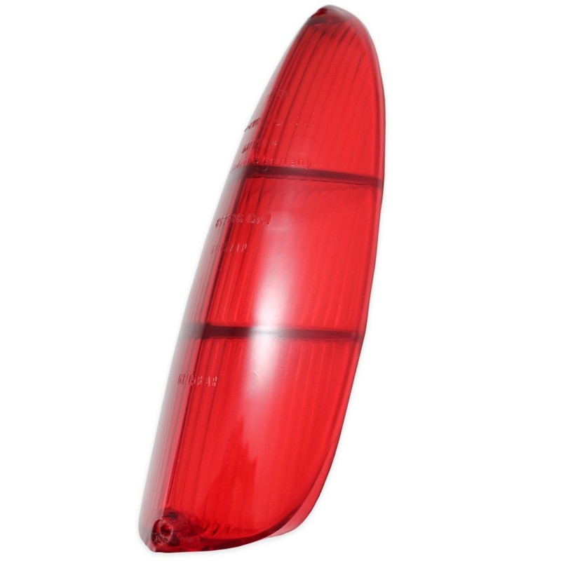 glace de feu arrière 62-69 rouge 'plat' US